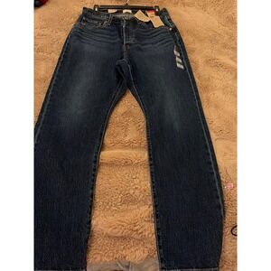 Levis 501 High Rise  curve Stretch Jeans Dark Wash NWT Women's Sz 31x30